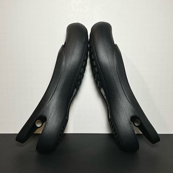 Womens CROCS Black Slip On Ballet Flats / Size 7 - Picture 7 of 9